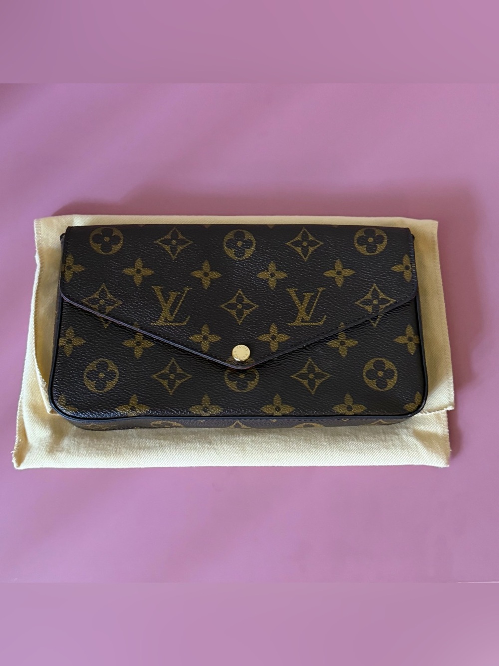 Brand New Louis Vuitton Pochette Félicie Purse